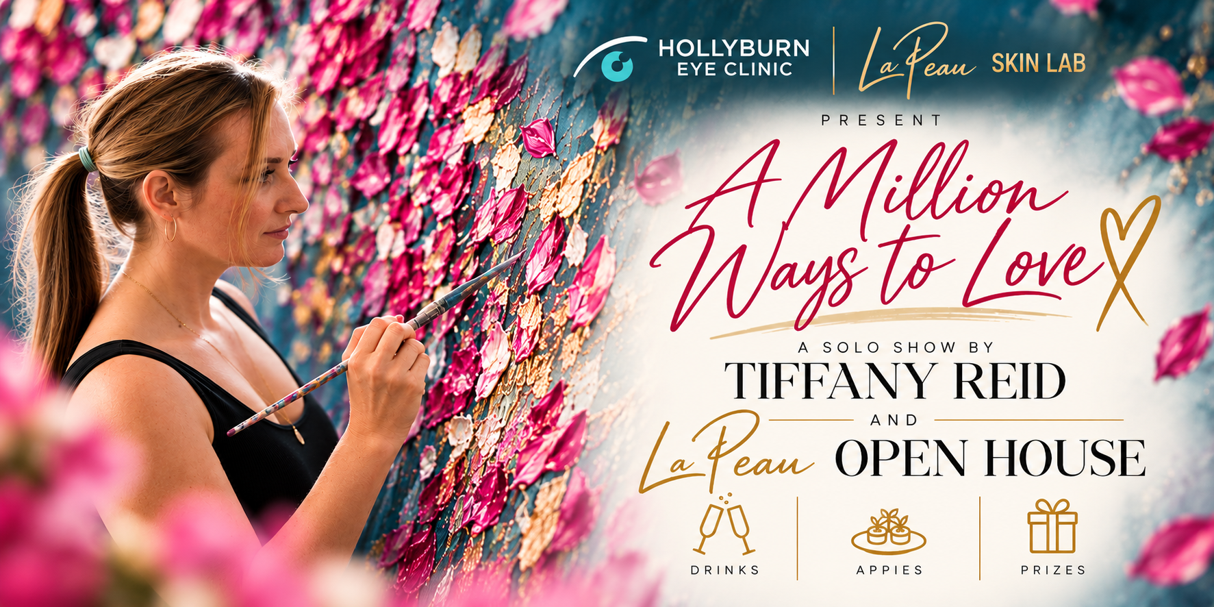 A Million Ways to Love - Solo Show by Tiffany Reid 