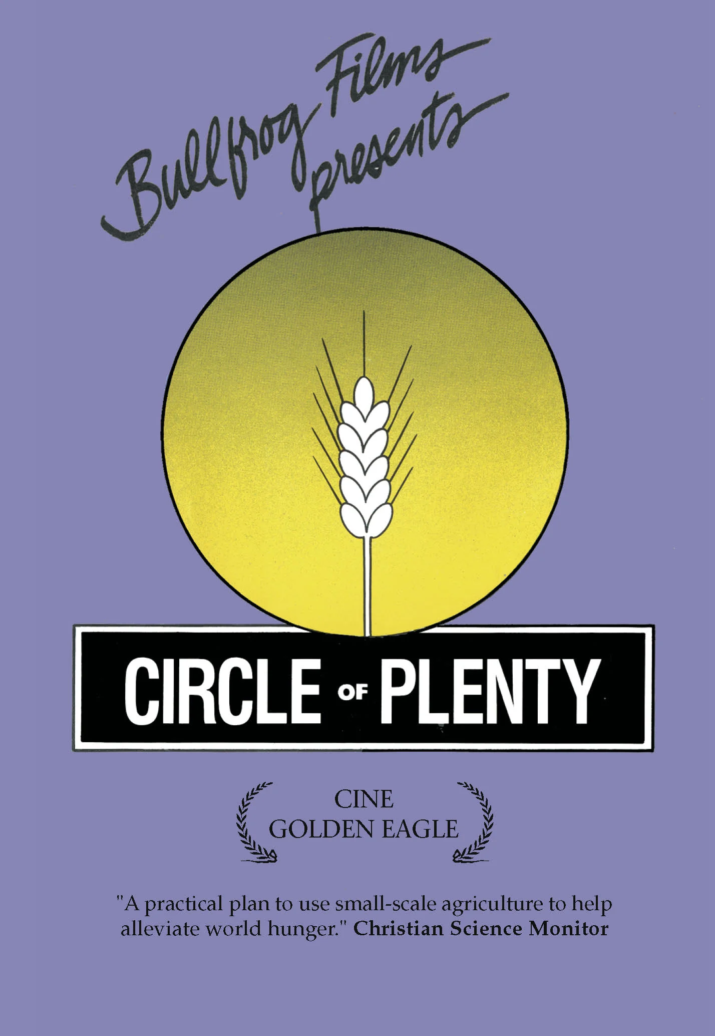 CIRCLE OF PLENTY, 1987