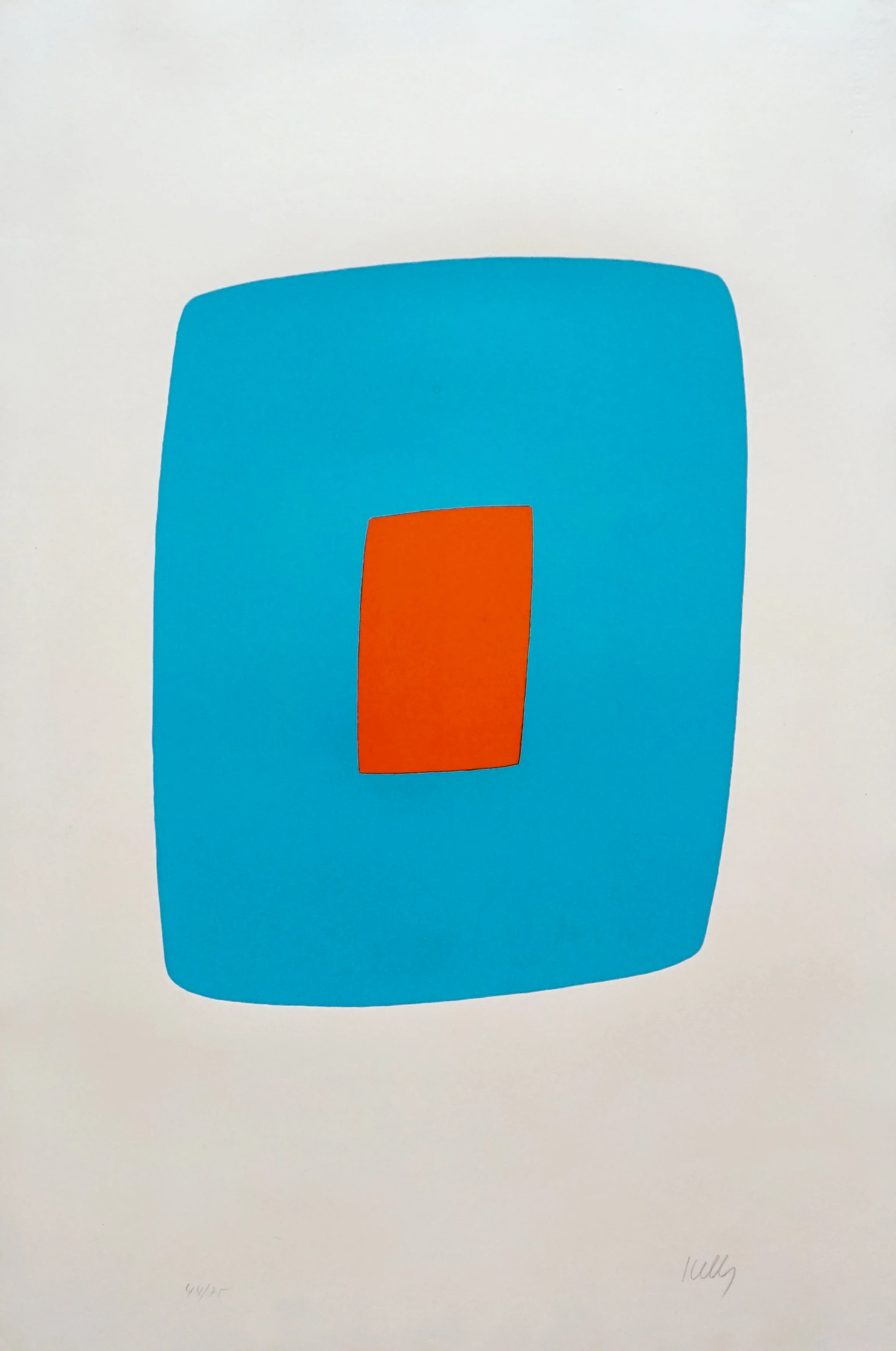 Light Blue With Orange VI.11