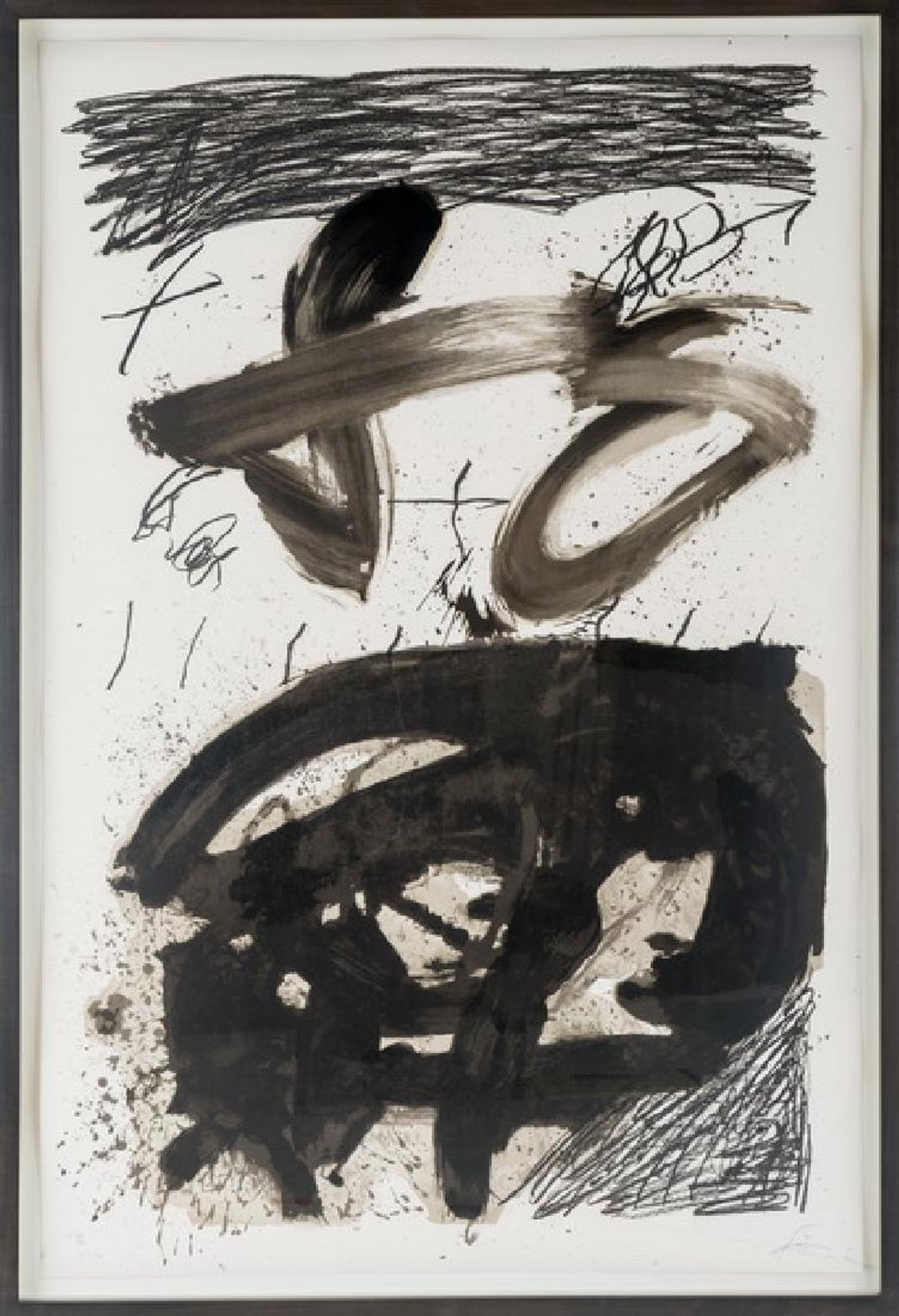 Antoni Tapies, Calligraphique