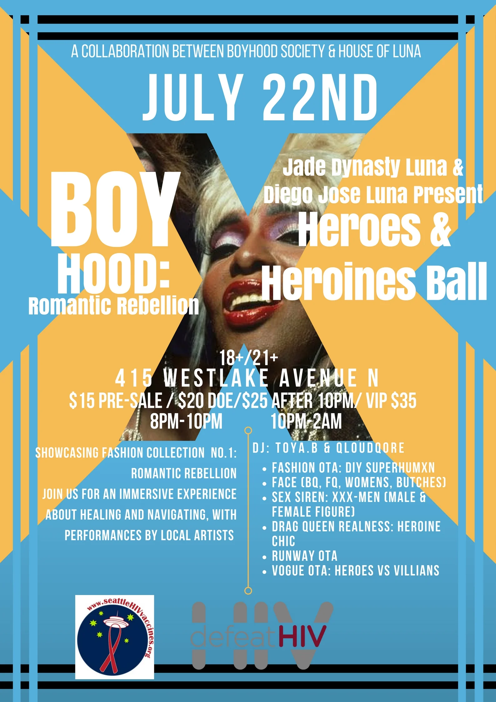 Poster by Jade Vogelsang of The House of Luna