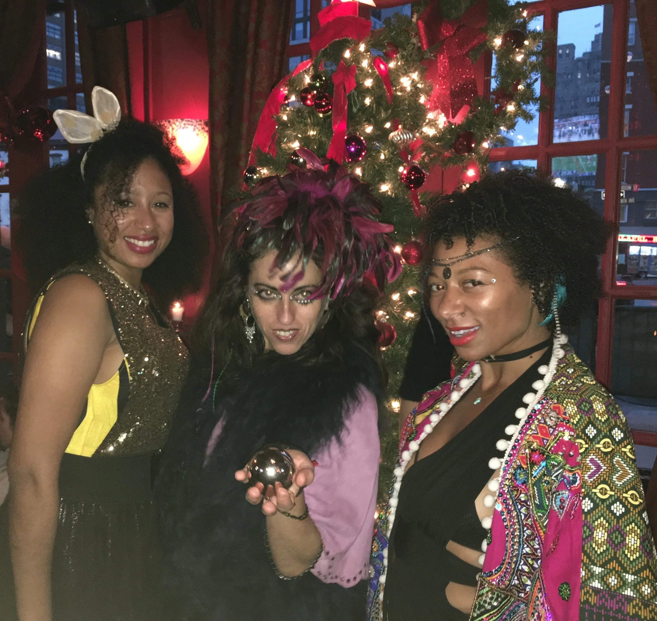 "Ask the Oracle Disco Ball" 
