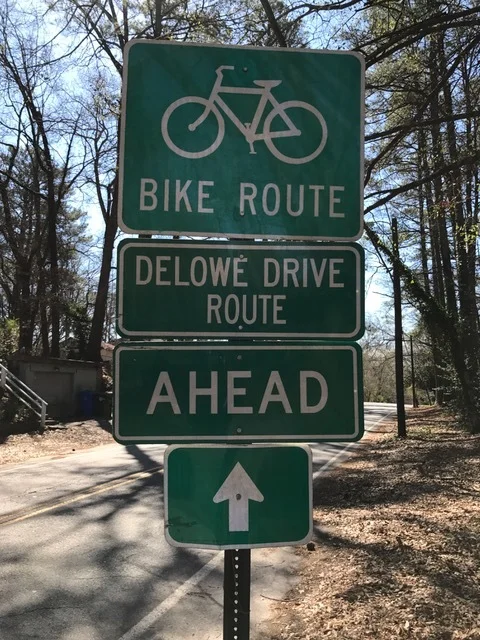 Bike Trail Thru Adams Park Community