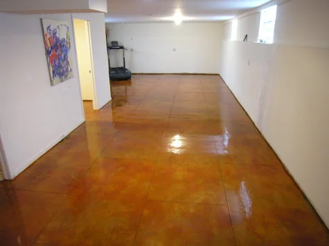 Sea Residence Stained Concrete Flooring Photos Premier Veneers