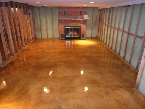 Acid-Stained Concrete Flooring Benefits