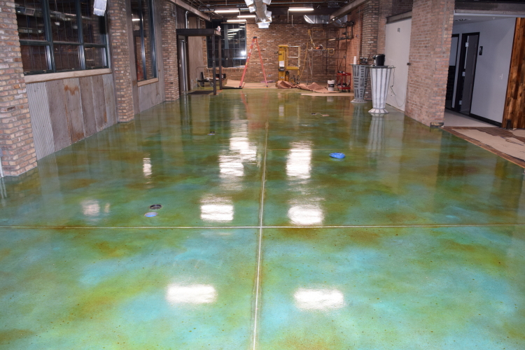 Camtrade Business Offices Stained Concrete Flooring Photos