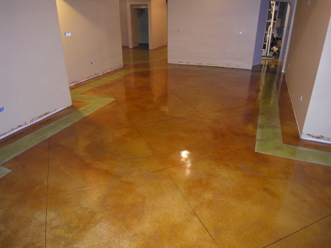 Decorative Scoring Patterns For Stained Concrete Detroit