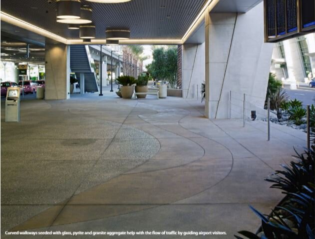Airport Entry Decorative Concrete.JPG