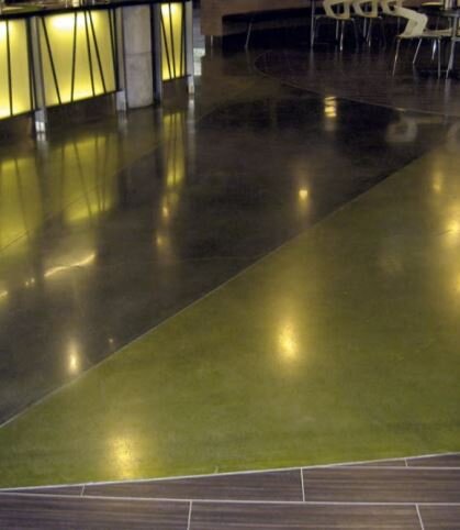 Green and Black Stained Concrete.JPG