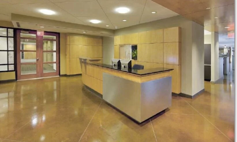 Reception Area Stained Concrete Floor 2.JPG