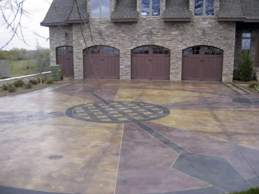Stained Concrete Driveway Design 2.JPG