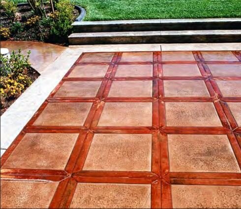 Stained Conrete Driveway 2.JPG