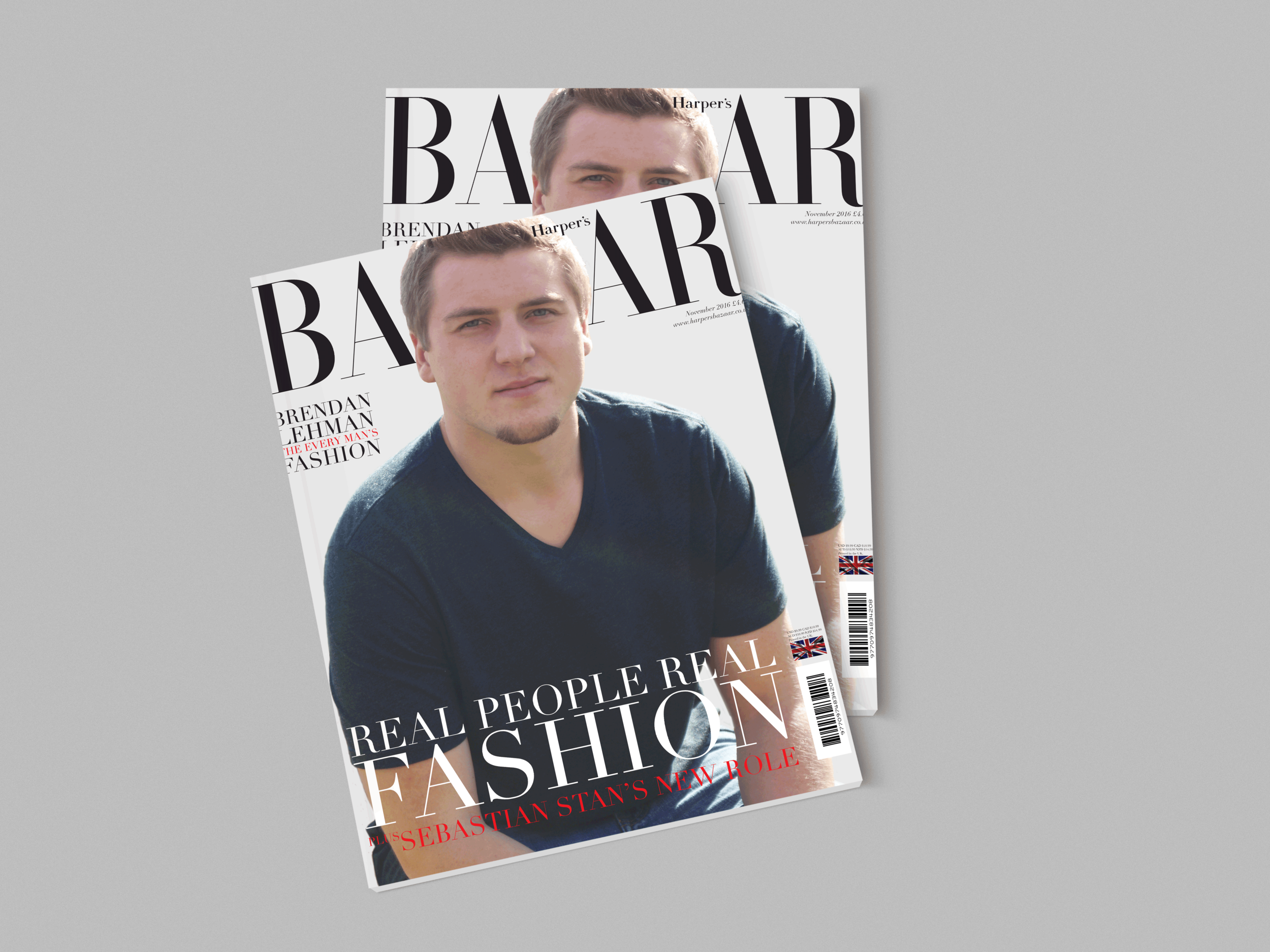  Original photography and bold type pair to create a mock magazine design for one of my favorite reads.  