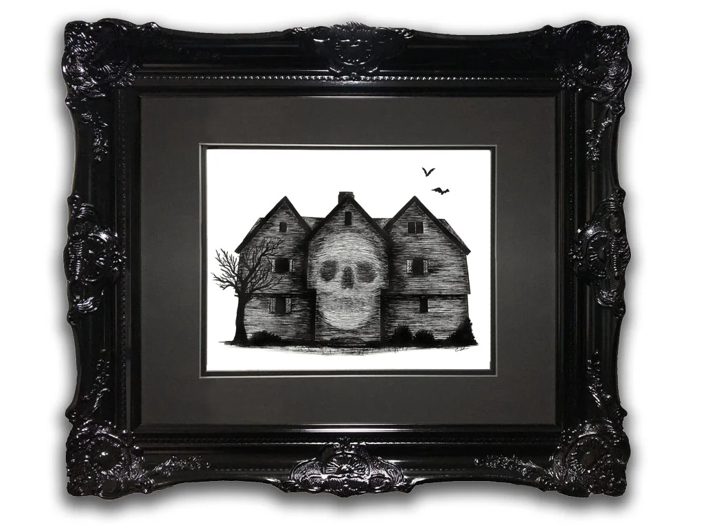 Come On and Haunt Me-framed.jpg