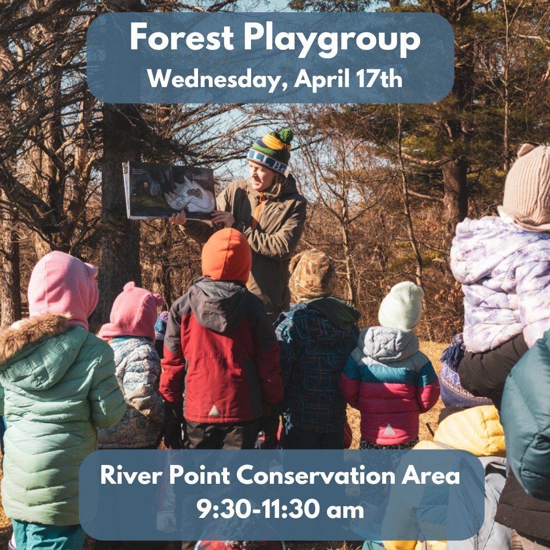 Join FLT and Greater Portland Forest Playgroup for an outdoor adventure this Wednesday at River Point Conservation Area! Our day will be all about bugs: we'll read a story about bugs, make bug hotels, and see what bugs we might find on our walk. The 