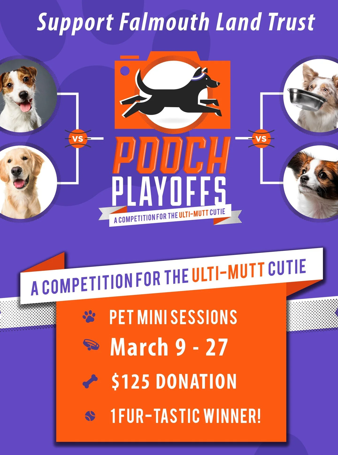 The Pooch Playoffs have been extended!

🏆 More time for more wagging tails! 🐶✨
@triciatoms decided to open up even more opportunities for your pups to join the Pooch Playoffs Maine 2026!

You can now choose a time slot that fits your schedule from 