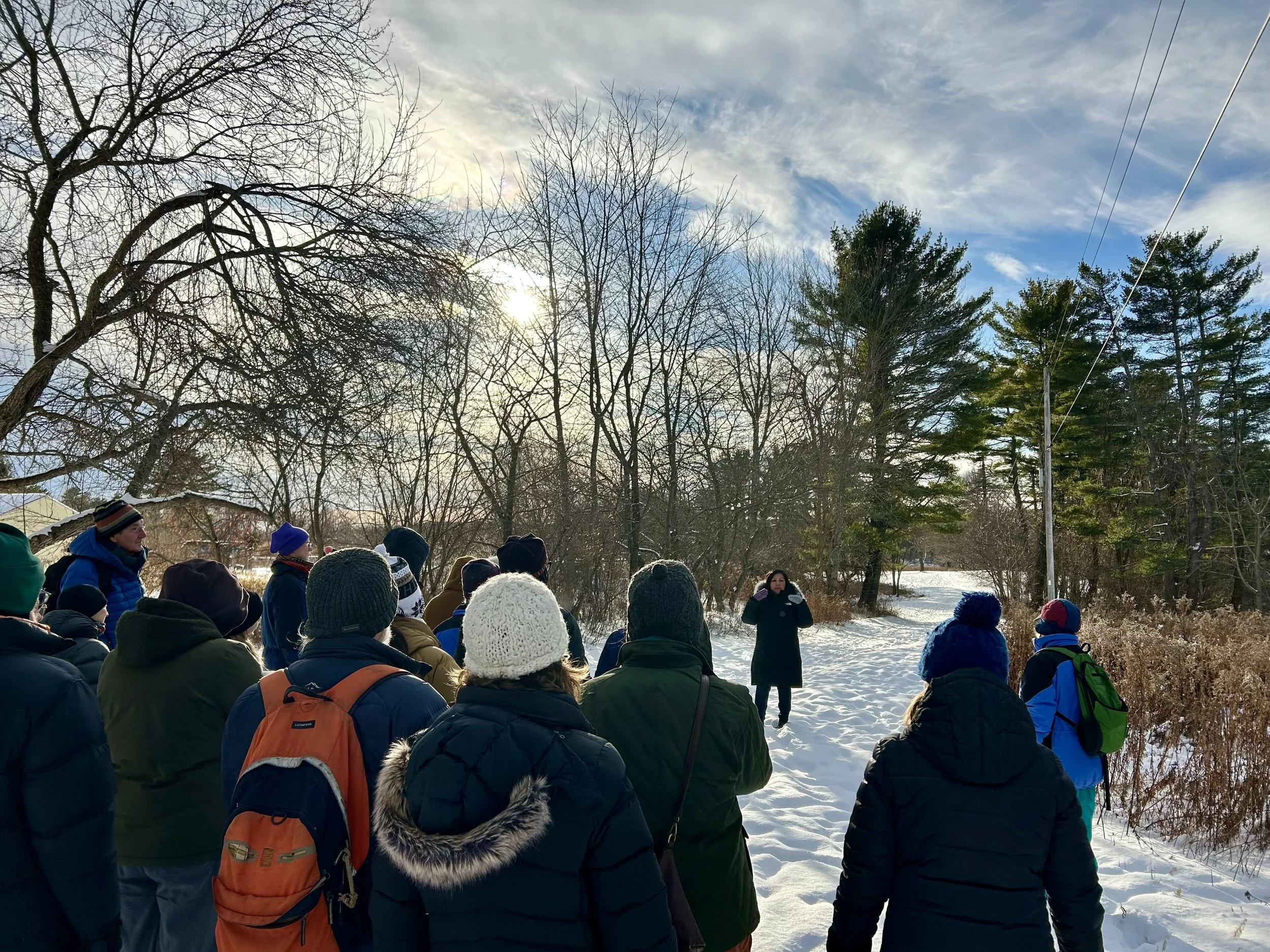 Guided Walk with Minquansis Sapiel @ River Point conservation Area