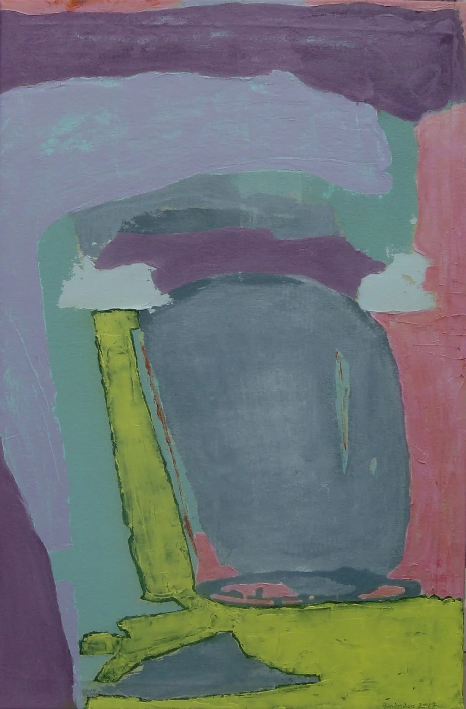 Cradle | 36"h x 24"w | Acrylic On Canvas | Abstract Art | Dandridge Art | SOLD