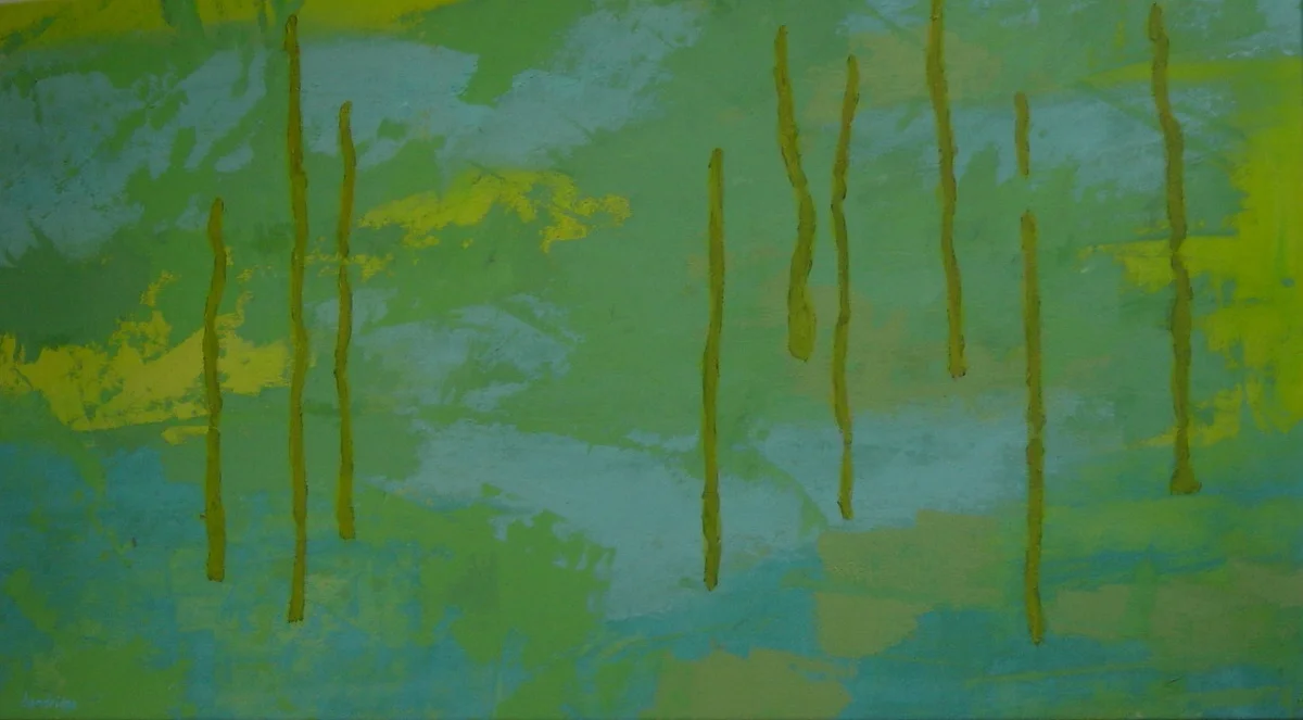 Greenwood II | Acrylic on Canvas | Abstract Art | Dandridge Art | SOLD