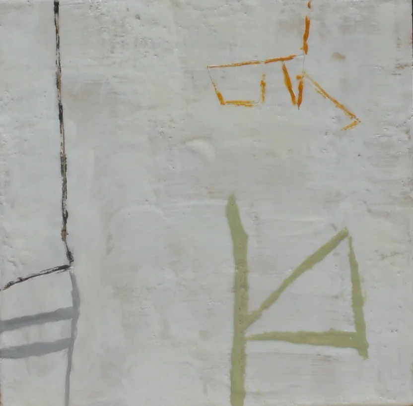 Milk | Encaustic | Abstract Art | Dandridge Art | SOLD