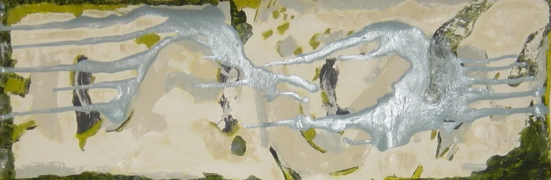 Hide | Acrylic | Abstract Art | Dandridge Art | SOLD