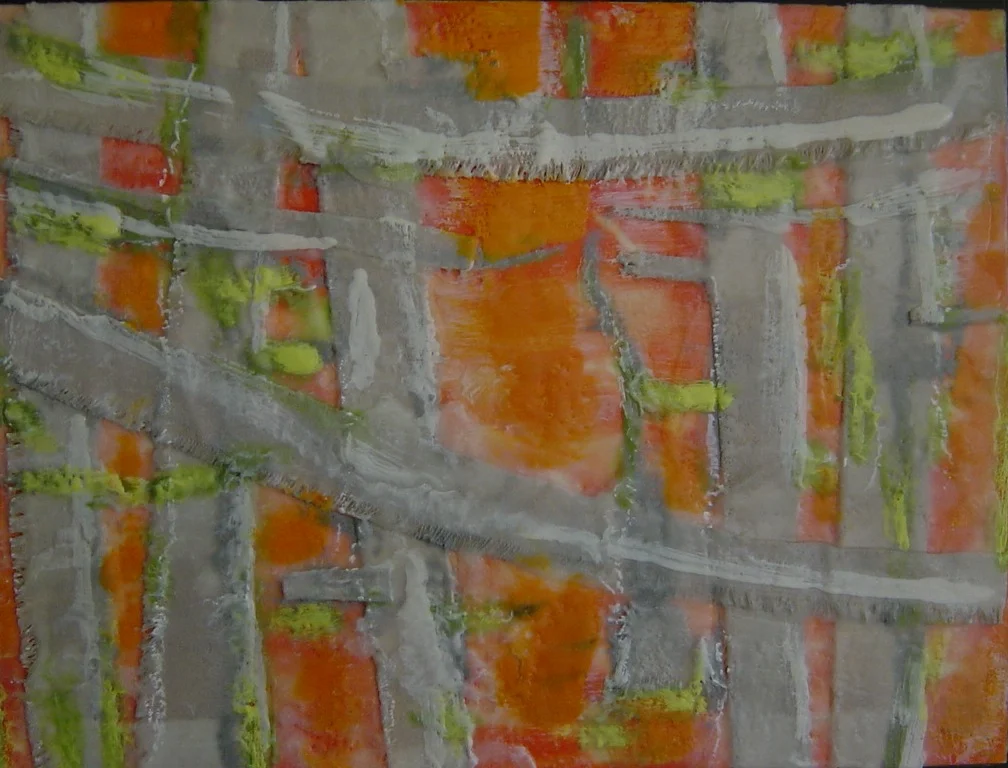 Interlochen | Encaustic | Abstract Art | Dandridge Art | SOLD