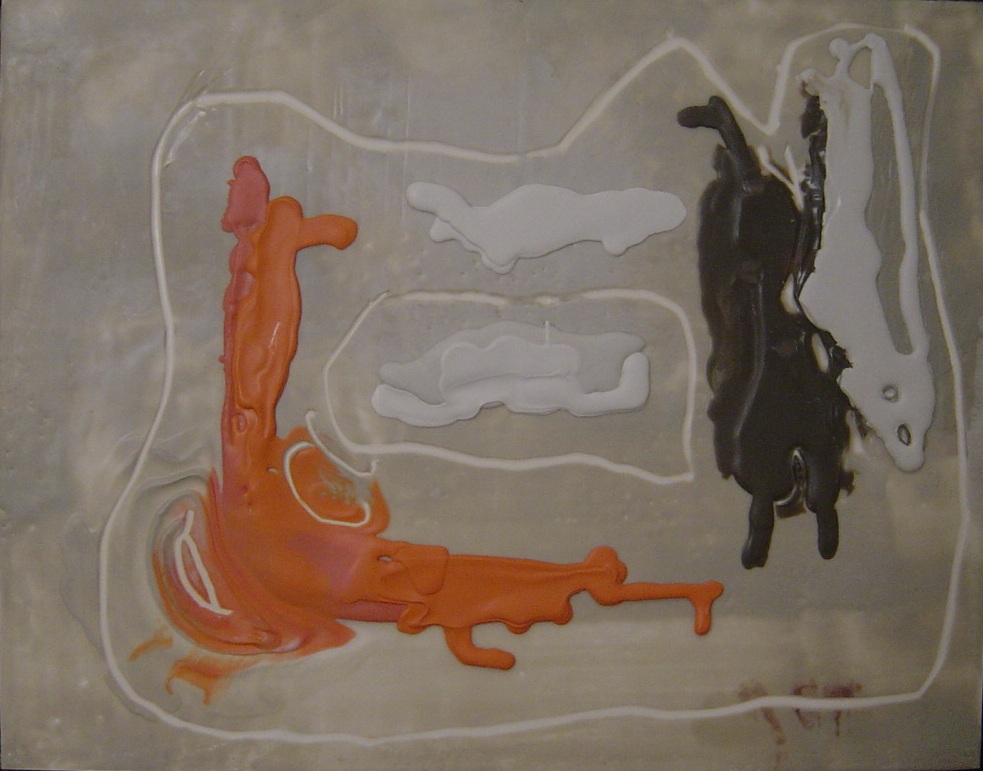 Around The Bend | Encaustic | Abstract Art | Dandridge Art | SOLD