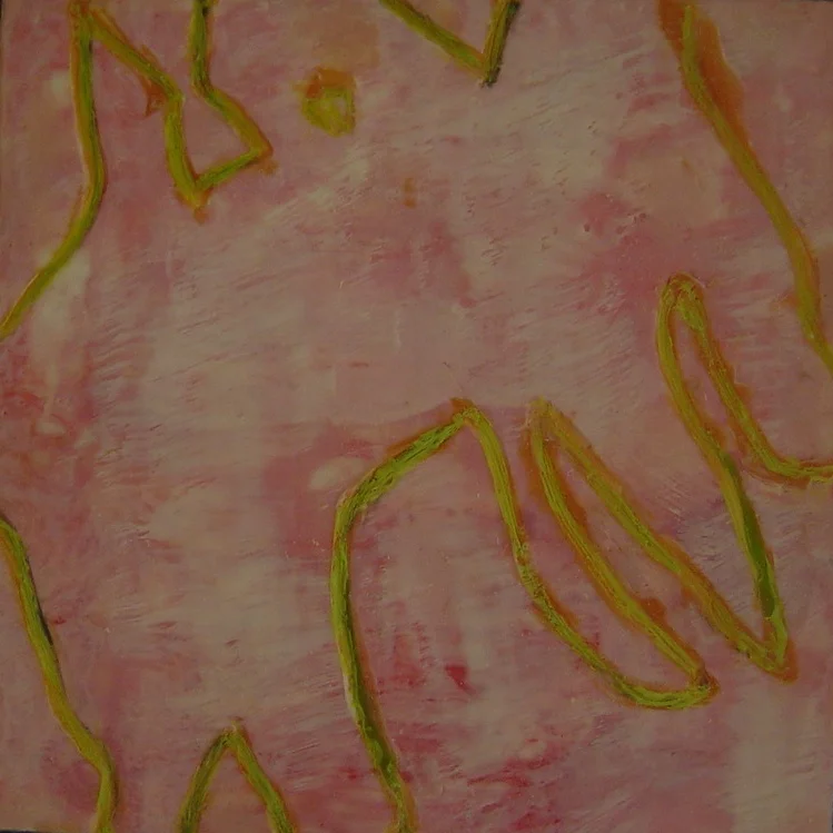 Where the Buffalo Roam | Encaustic | Abstract Art | Dandridge Art | SOLD