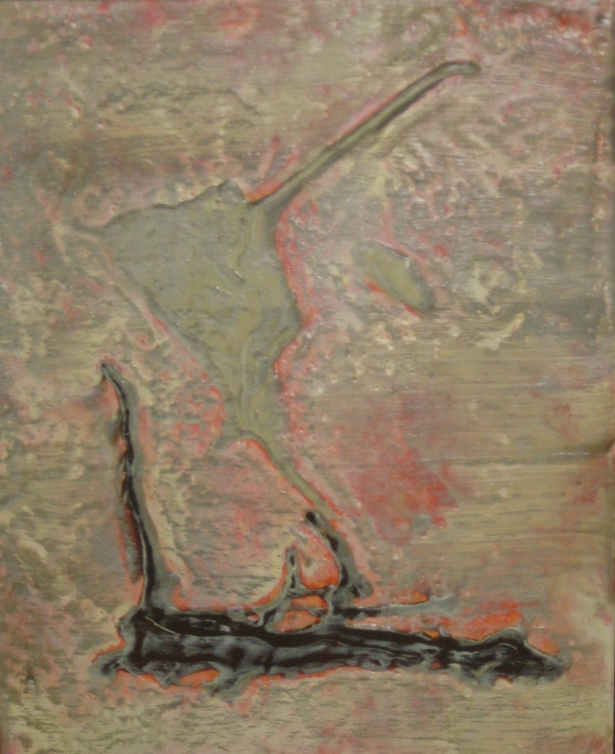 Spark | Encaustic | Abstract Art | Dandridge Art | SOLD