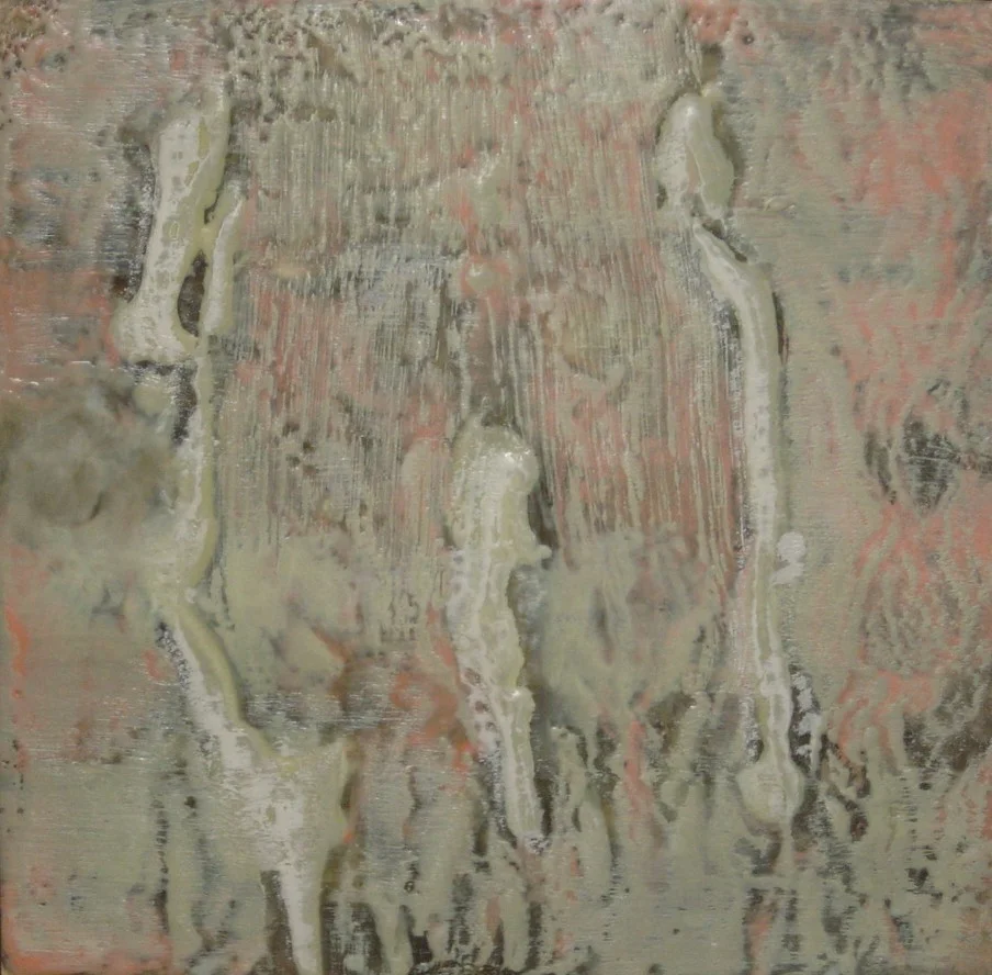 Ember | Encaustic | Abstract Art | Dandridge Art | SOLD