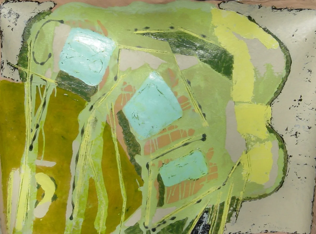 3 Paws | Acrylic | Abstract Art | Dandridge Art | SOLD