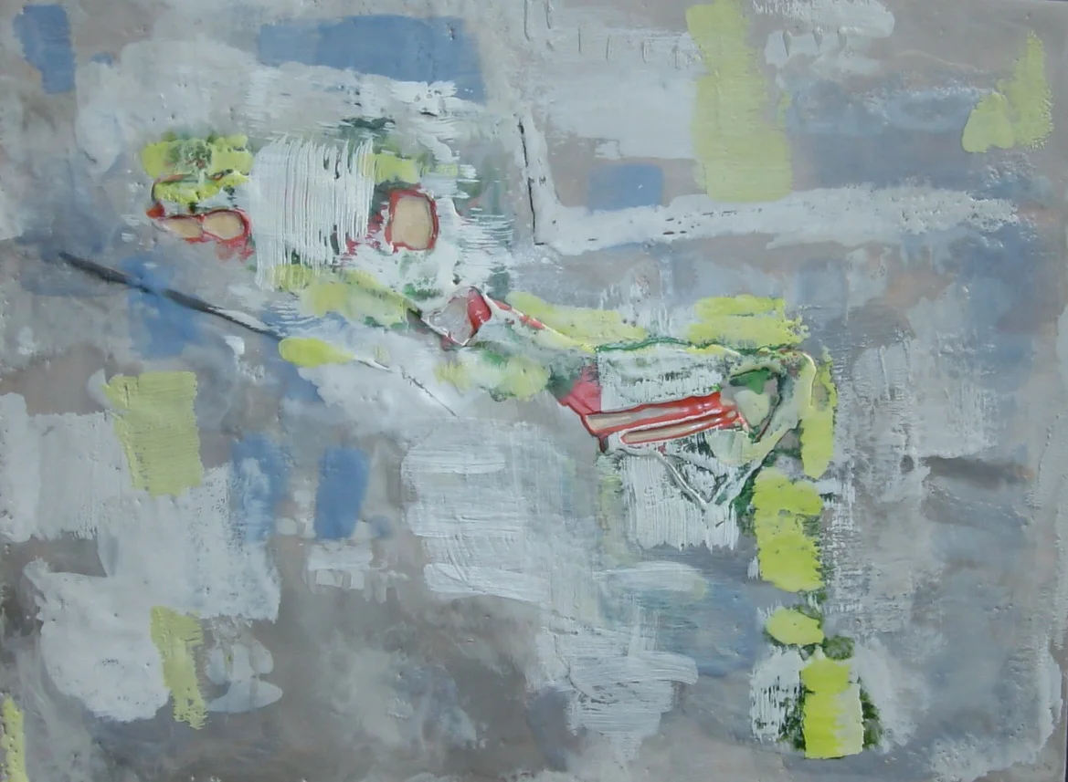 Jacob's Ladder | Encaustic | Abstract Art | Dandridge Art | SOLD