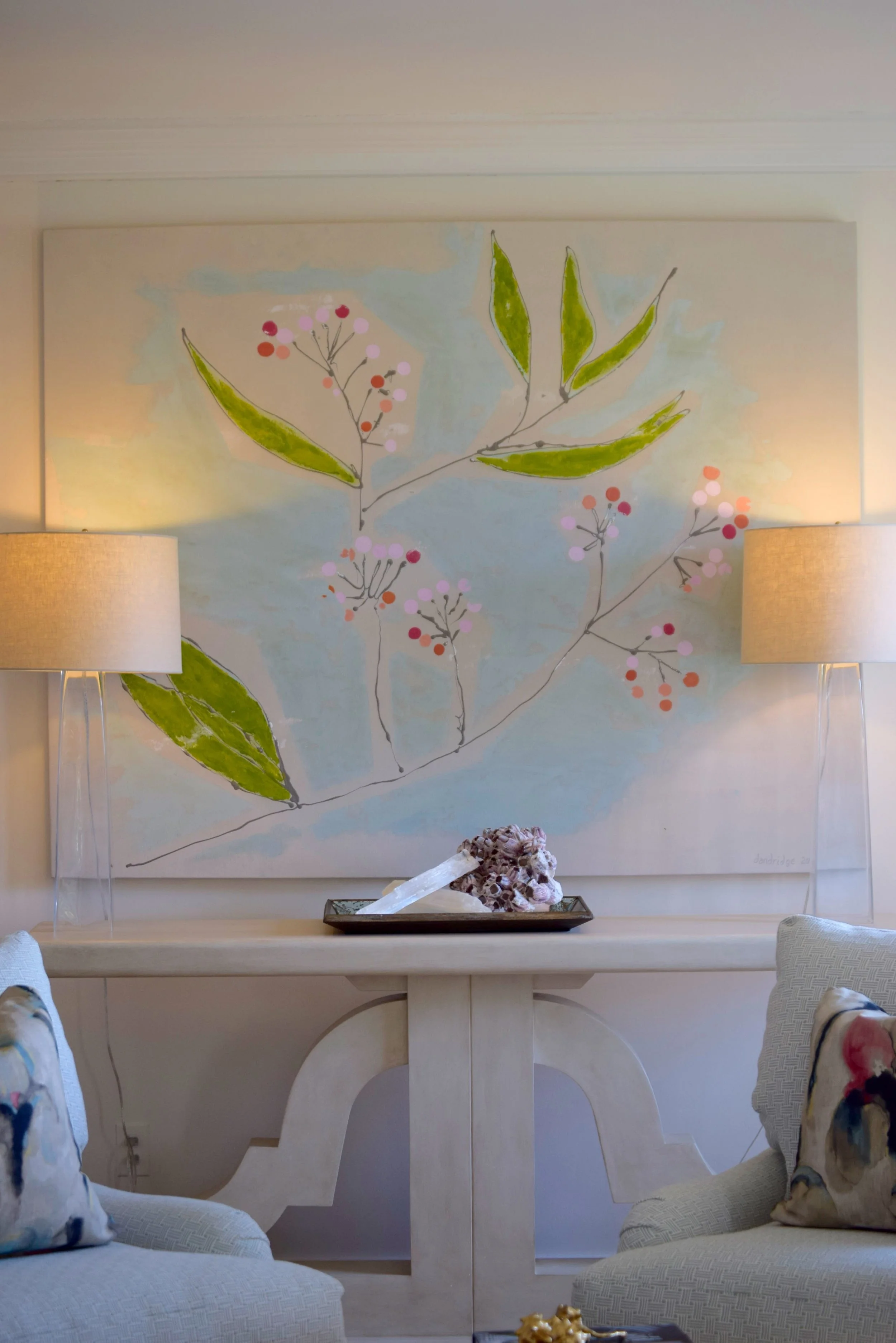 Dandridge Art | Abstract Art | Joie de Vivre Series | Fleur D'Organic