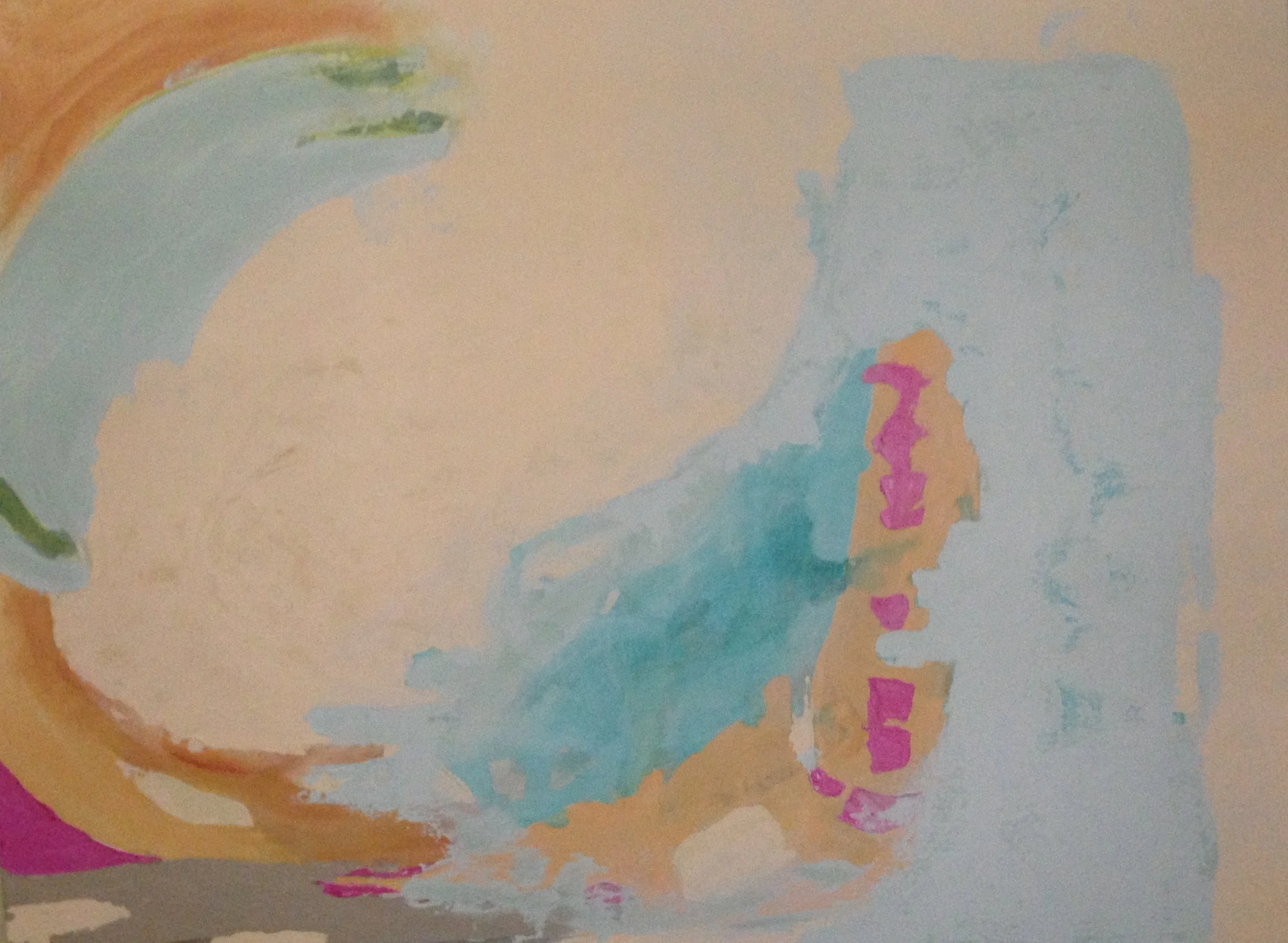 Surrender | Acrylic on Canvas | 34"h x 44"w | Dandridge Art | Abstract Art | $2800