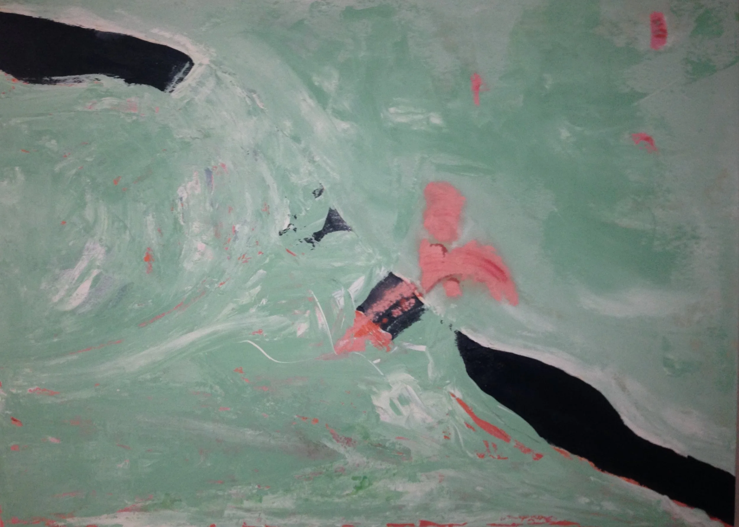 Wabi Sabi | 40"h x 55"w | Acrylic on Canvas | Abstract Art | Dandridge Art | $2800 