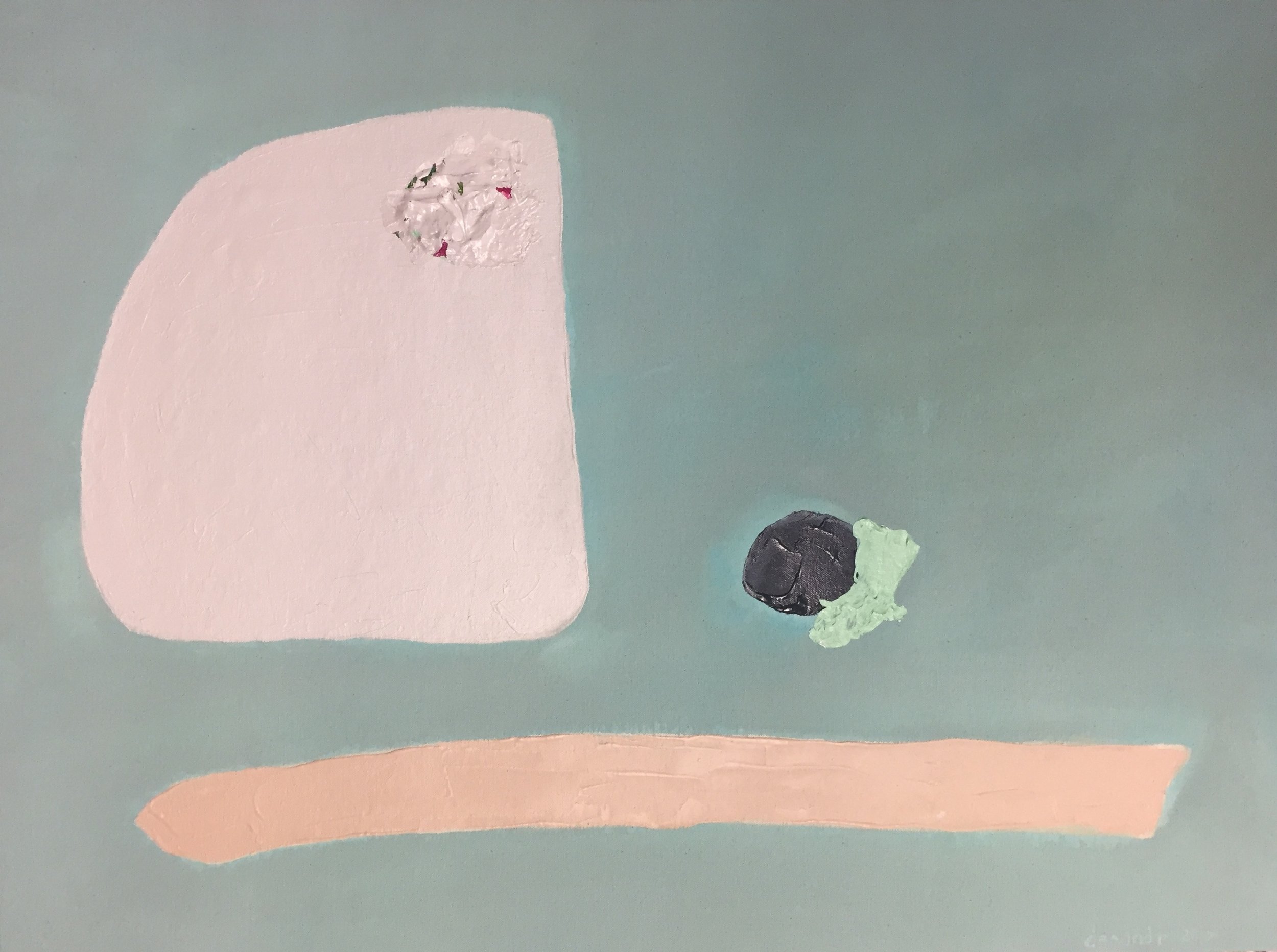 Still II | 21'h x 28"W | Acrylic on Canvas | Abstract Art | Dandridge Art | N/A