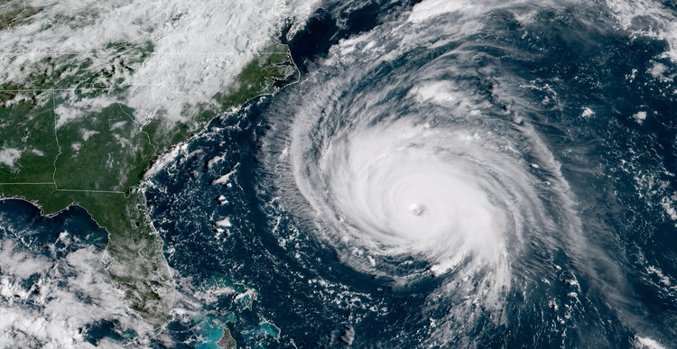 Sharing a Prayer for Hurricane Florence Victims