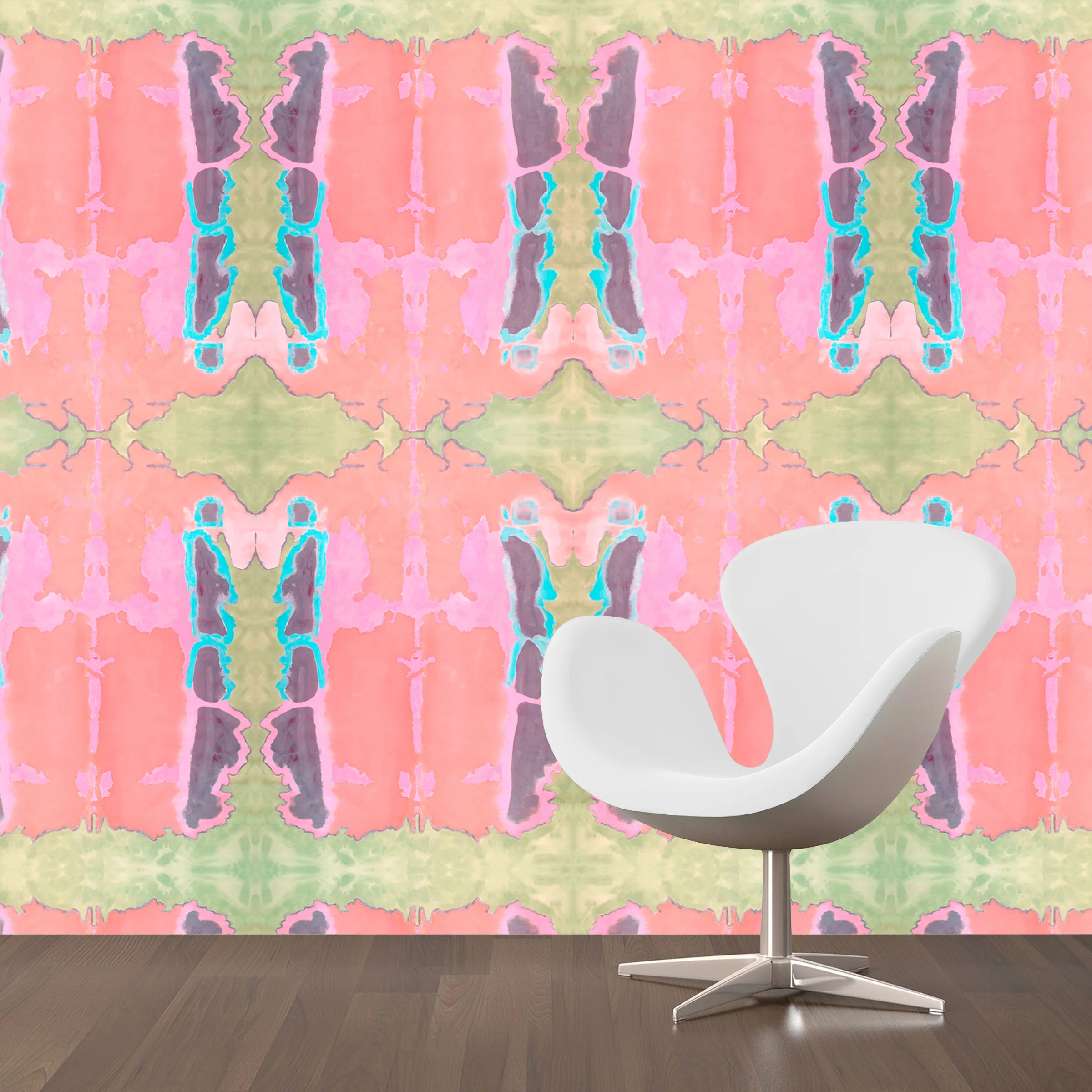 Dandridge Art | Beetle Wallpaper | Mirrored Repeat