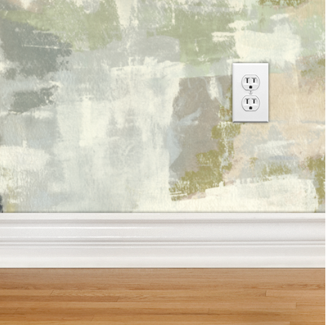 Dandridge Art | Lily Pad Wallpaper | 24"w x 12"l | Swatch A