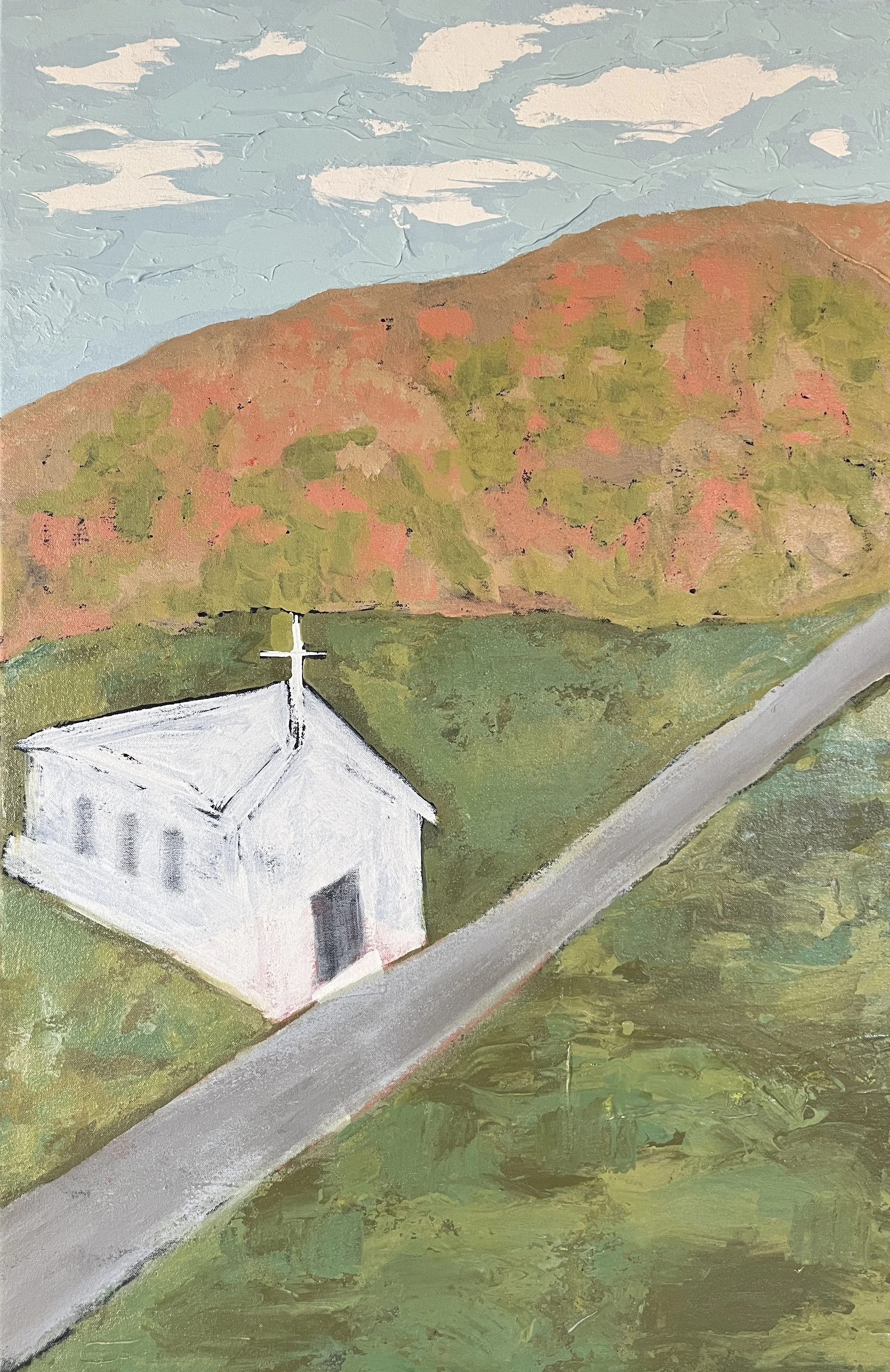 Peace In the Valley | 22.5"h x 33.5"w | Acrylic on Canvas | Dandridge Art