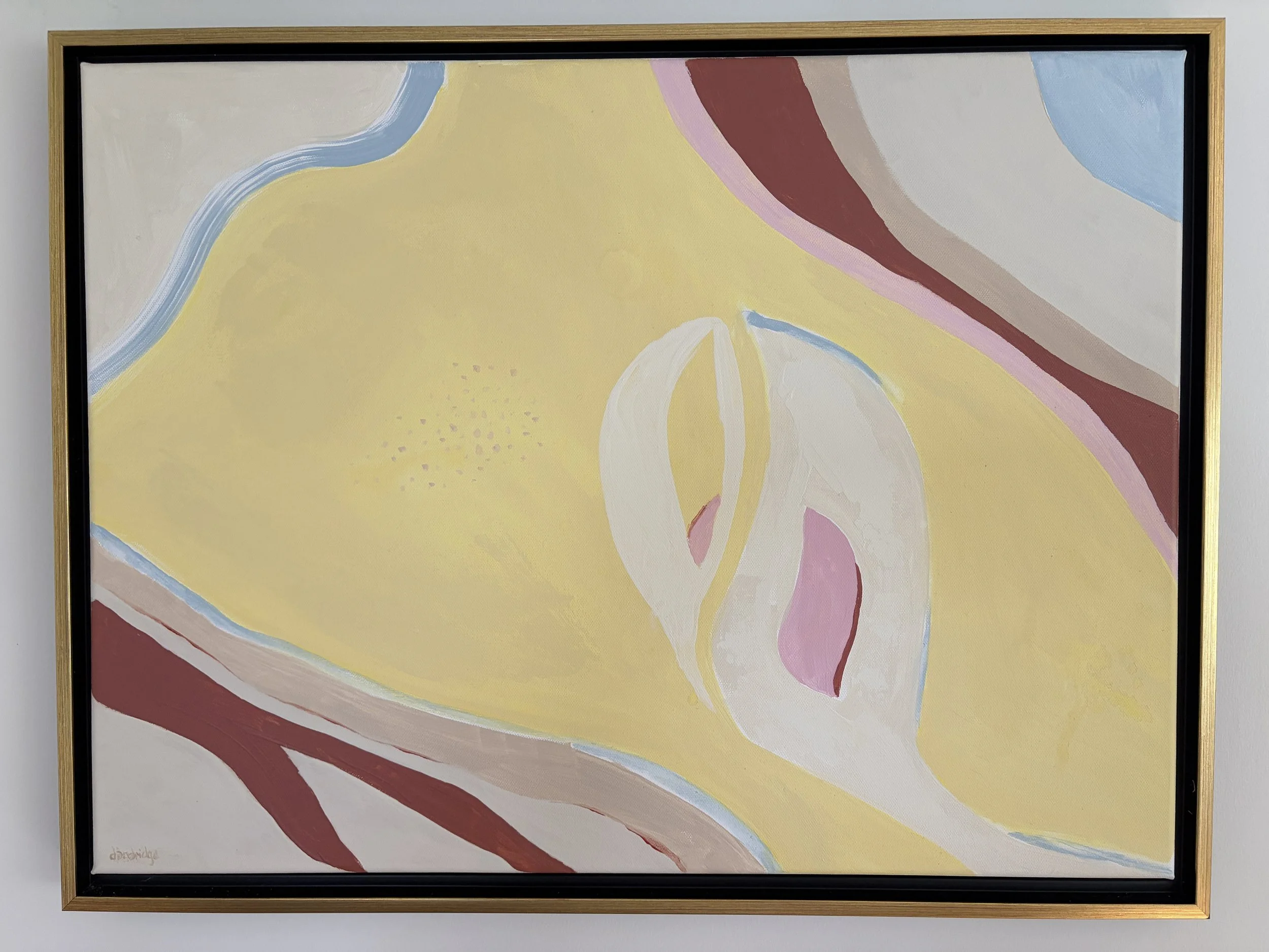 See Your Story I | Acrylic Framed | 19.5 x 25.5 | Dandridge Art | $750