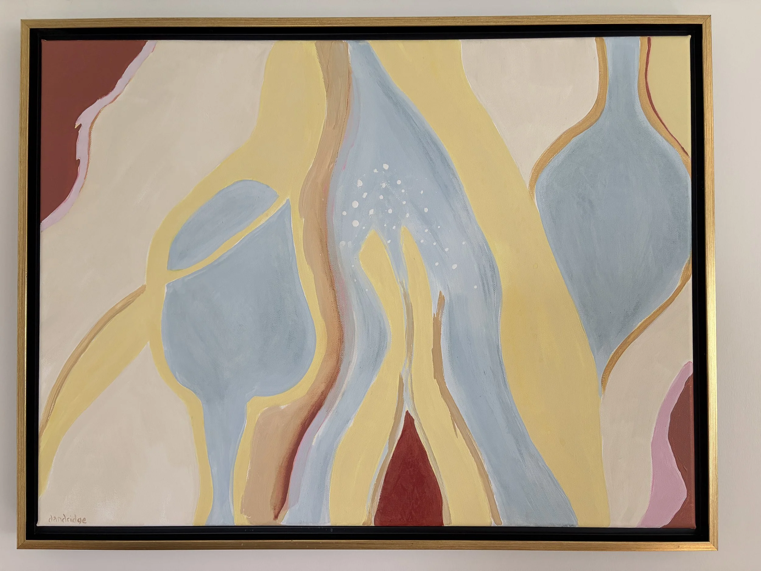 See Your Story II | 19.5 x 25.5 | Acrylic Framed | Dandridge Art | $750