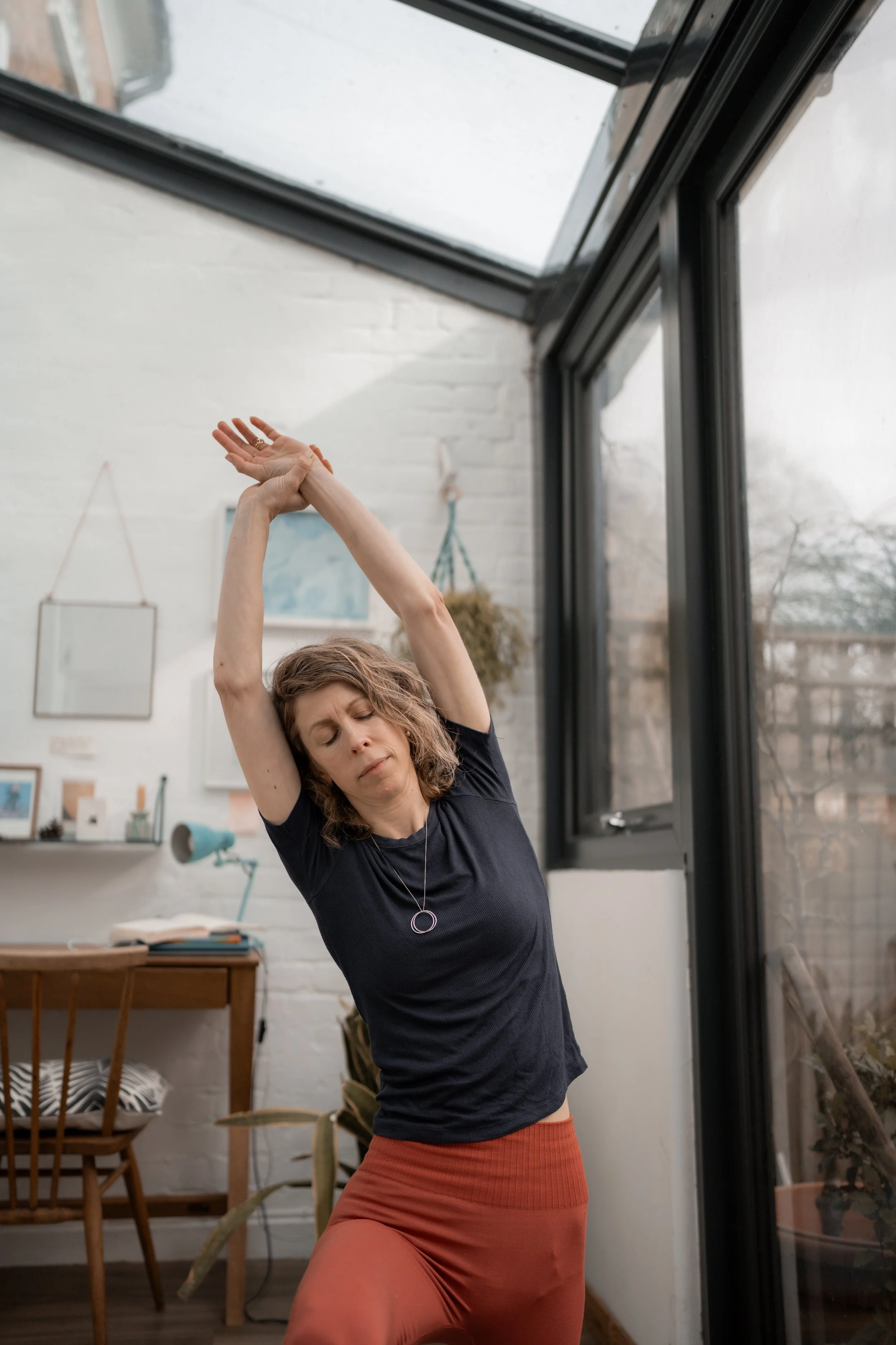 2 x prerecorded gentle flow and 1 x restorative yoga classes