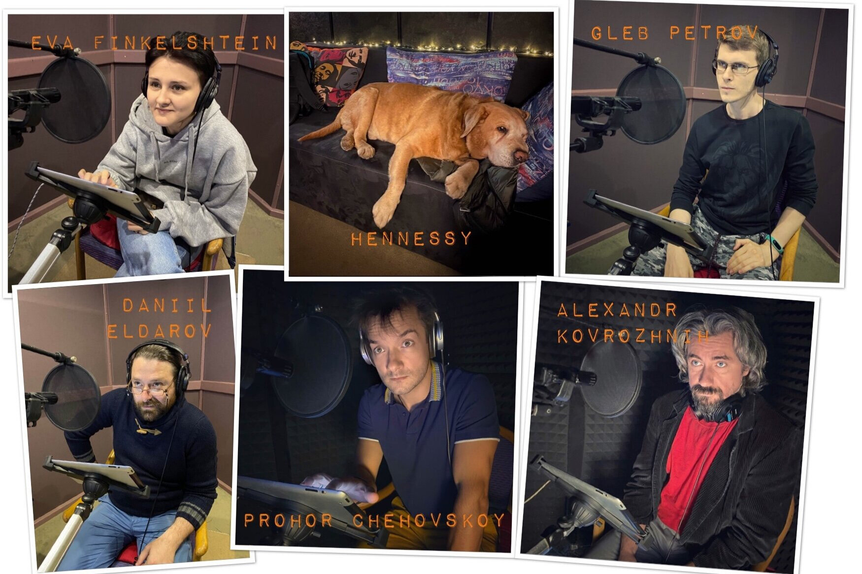 Dubbing at The Kitchen Russia 