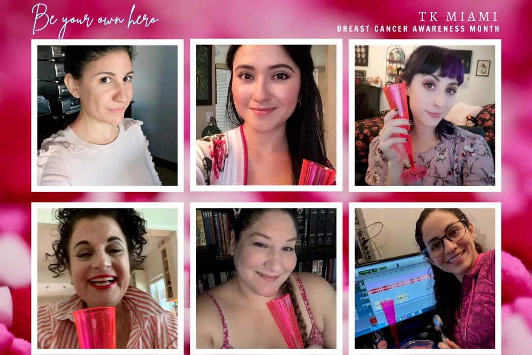 TK Miami - Breast Cancer Awareness Lunch! This year we went digital ;) 