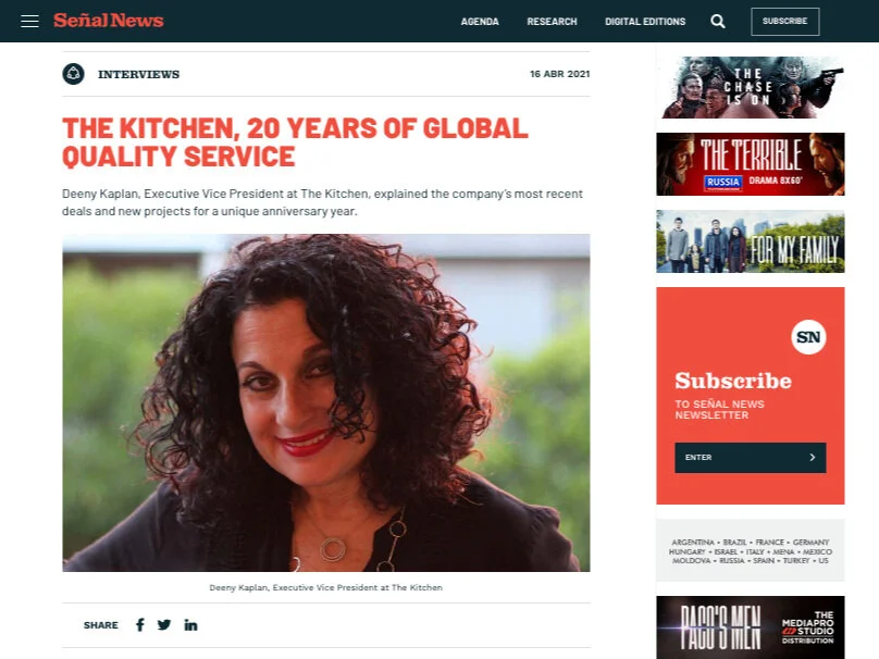 The Kitchen featured on "SEÑAL NEWS"!