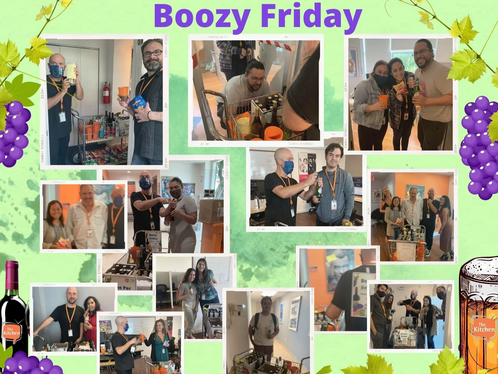 Every Friday, at 5pm, is Boozy Friday at The Kitchen!!!