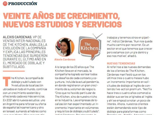 Check out this interview with our VP of International Sales, Alexis Cardenas.