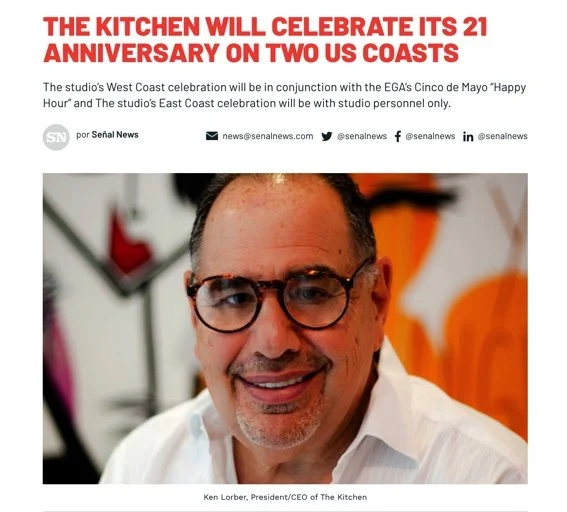 Check out this article by Señal News on the The Kitchen 21st birthday celebrations
