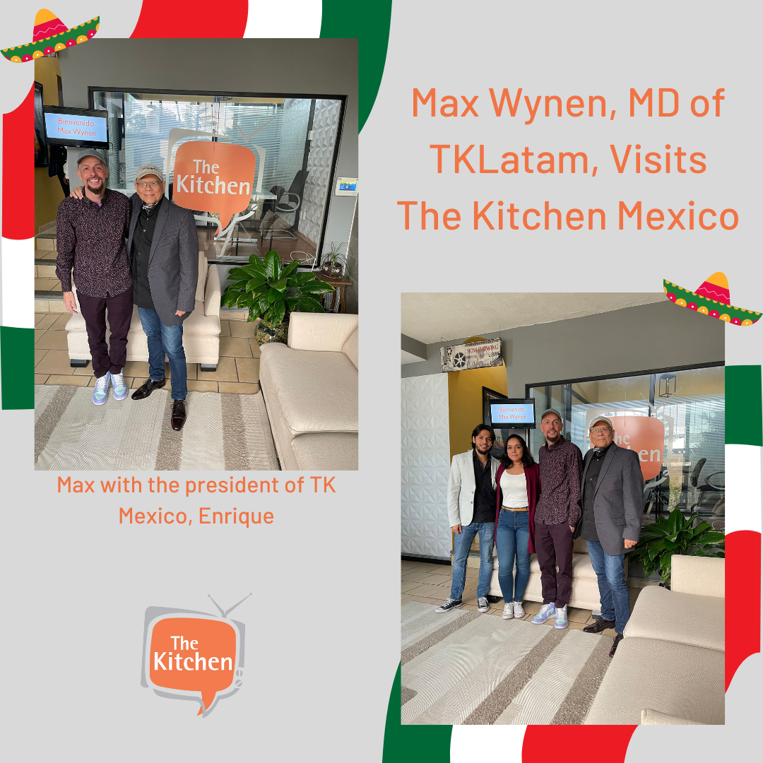 Today at TKMexico, Max Wynen, MD of TKLatam, visits a very busy TKMexico!